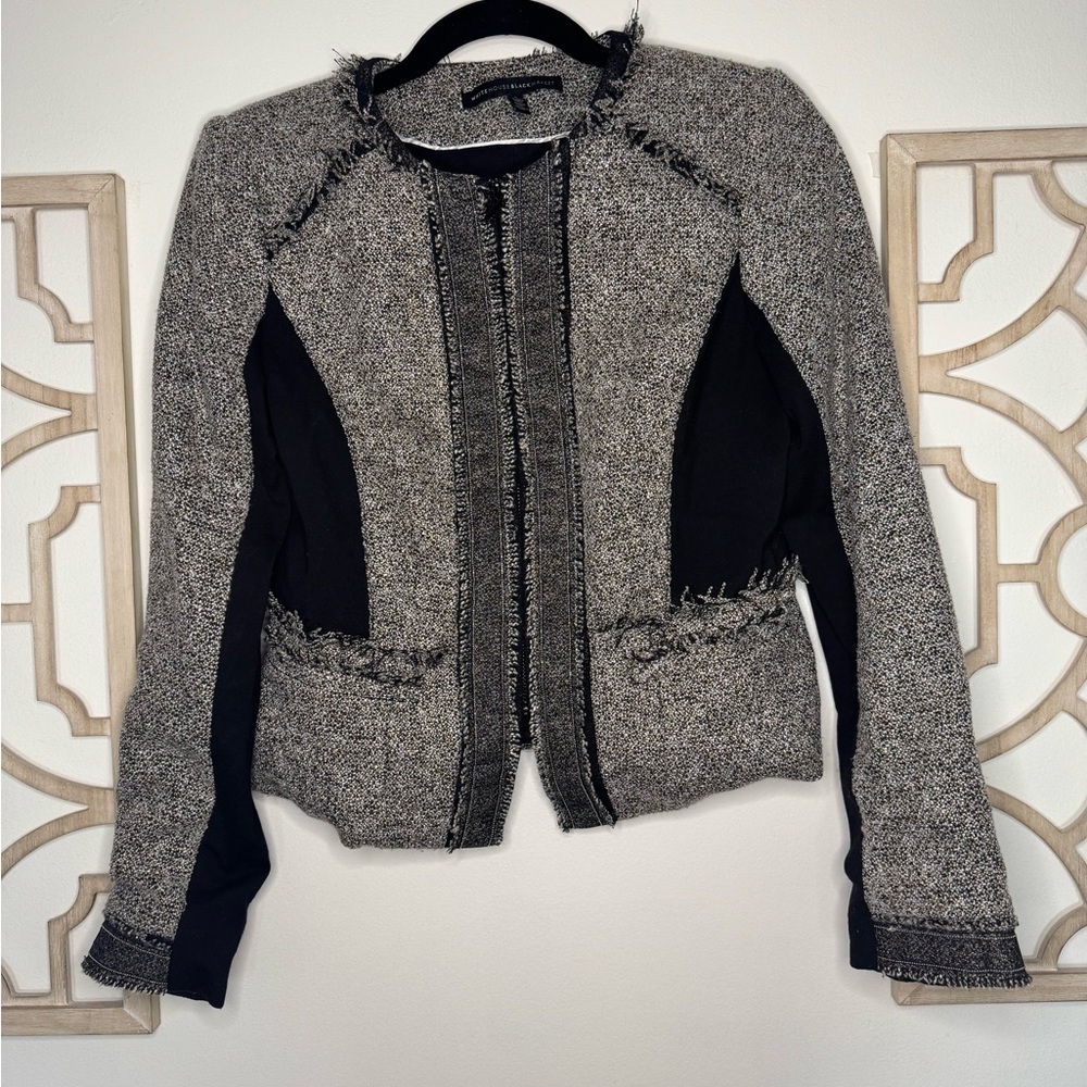 White House Black Market Tweed Jacket